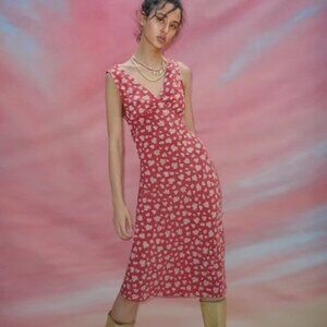 Realisation Par Stephanie Dress Red Floral